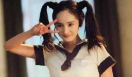 杨幂小时候图片,杨幂小时候的可爱瞬间